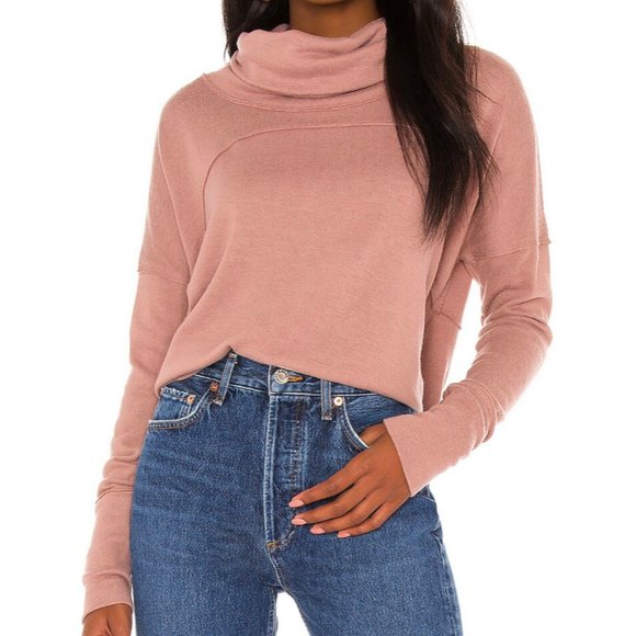 Free People Cozy Time Funnel Pullover - Picture 4 of 11